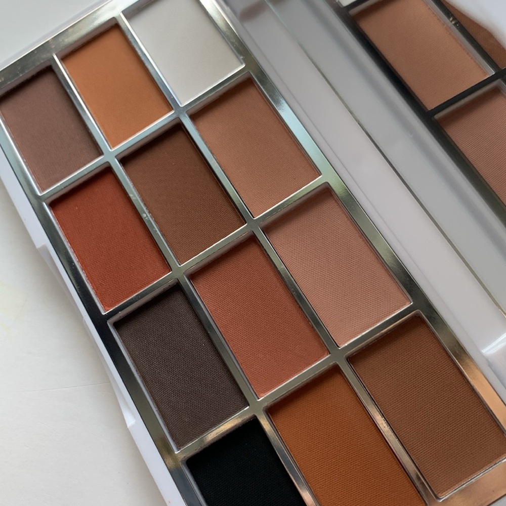 Lash Step Matte About You 12 Universal Shades Nude Neutral Eyeshadow Palette